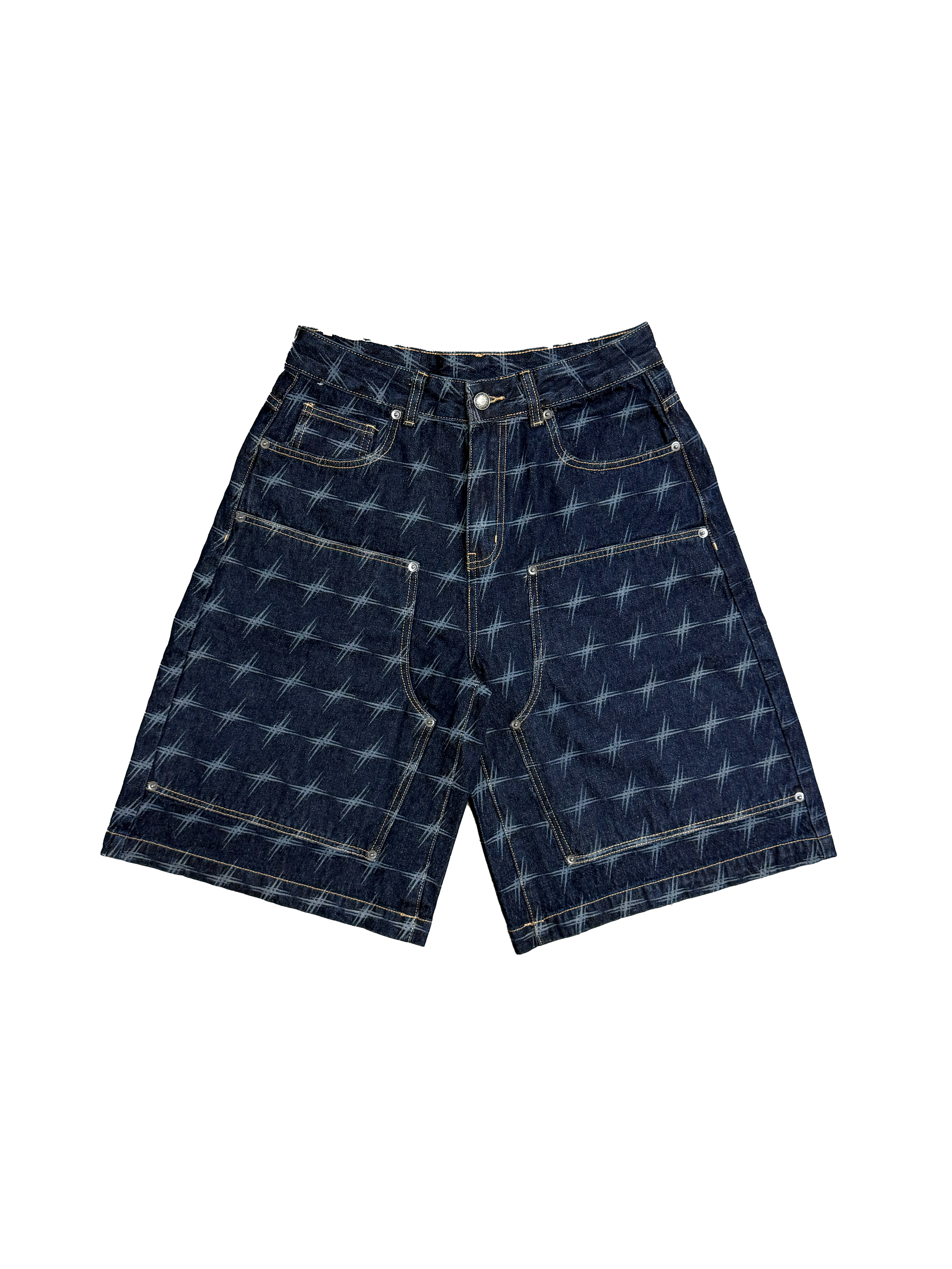 DA BIGGA RAW DENIM SHORTS